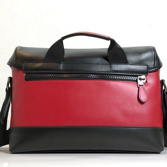 COACH RQANGER MESSENGER IN COLORBLOCK SIGNATURE CANVAS (COACH F79904) - Picture 2 of 13